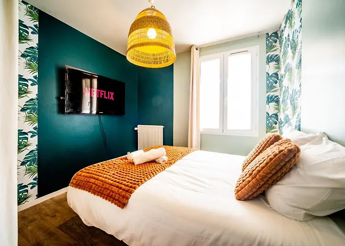 L'industriel - Proche Hopital - Parking - Balcon 公寓 图尔